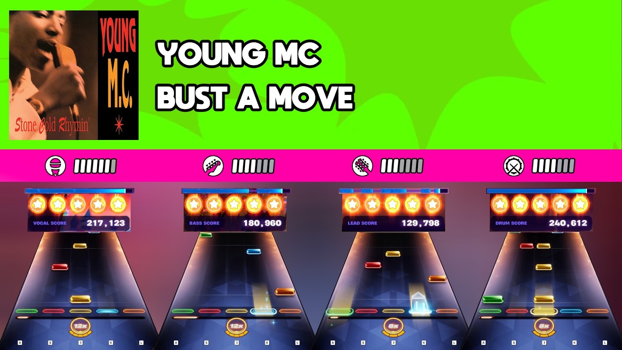 [Fortnite Festival] Young MC - Bust A Move || All Instruments Expert 100%