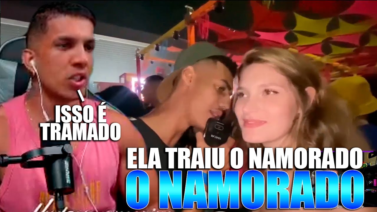 HUDSON REAGINDO ELA ME BEIJOU POR UM @ BEIJANDO DESCONHECIDAS NO ROLE TRAPPY FESTIVAL 2023