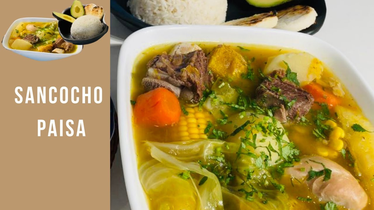 Sancocho colombiano (version paisa)
