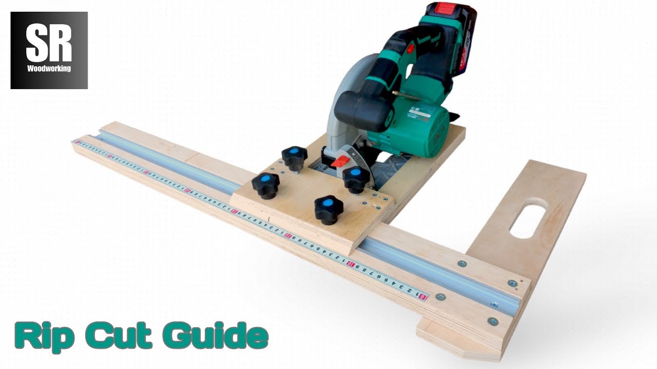Make a Rip Cut Circular Saw Guide || DIY Circular Saw Guide