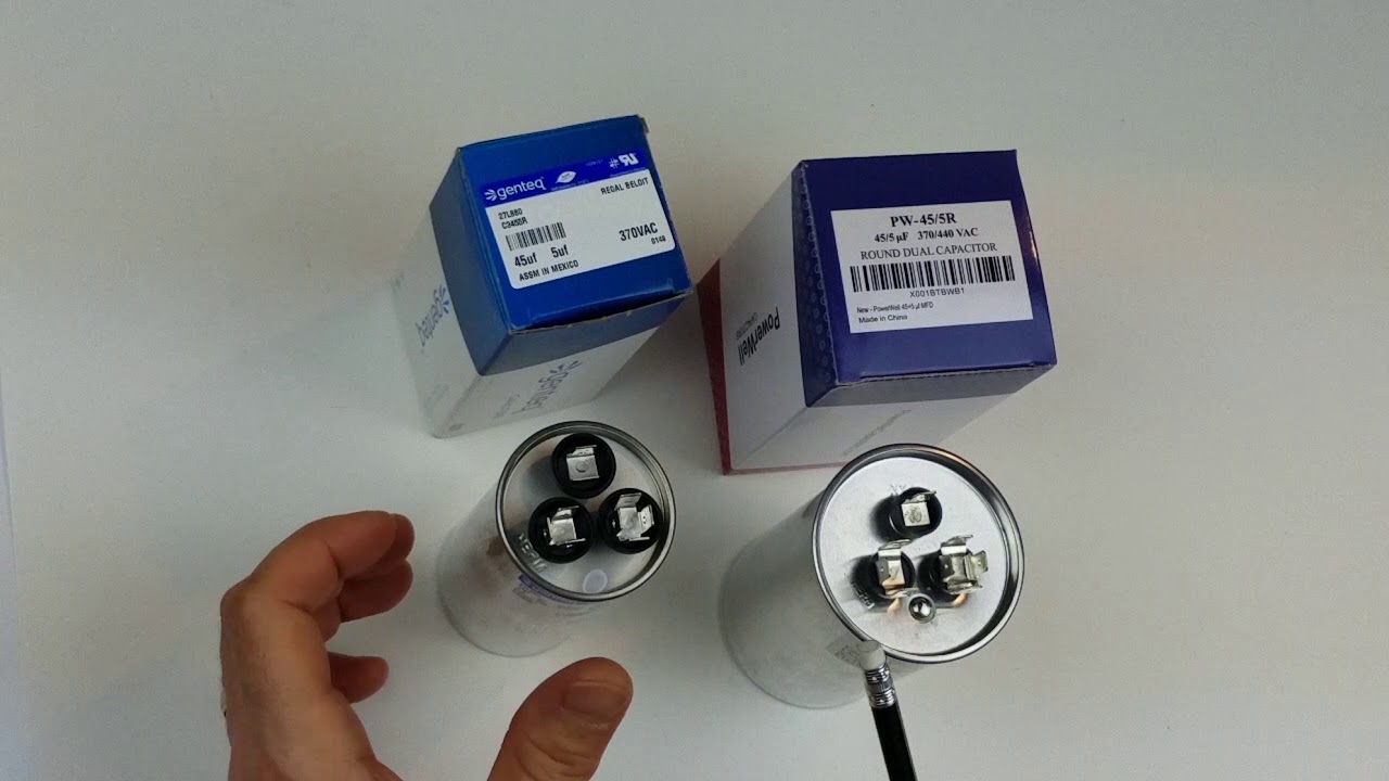 370 vs 440 VAC capacitors