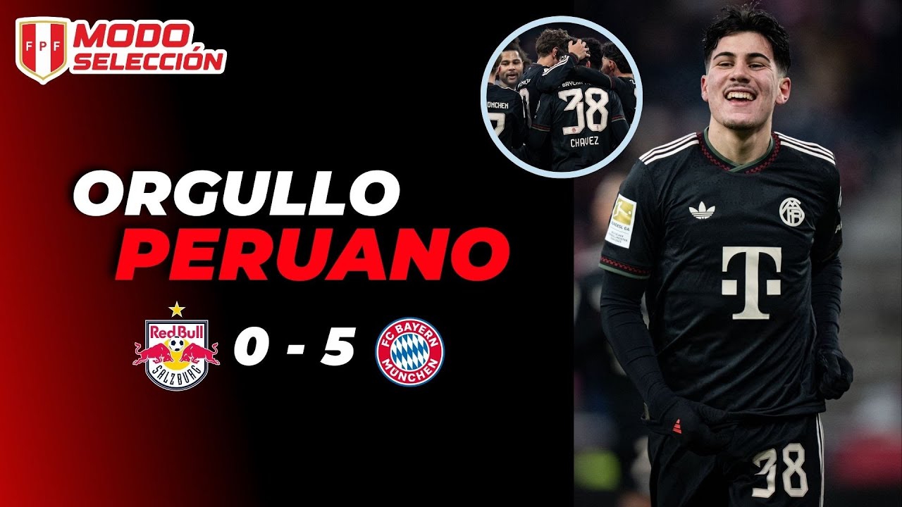 FELIPE CHAVEZ SE DESVIRGÓ CON EL BAYERN MUNICH