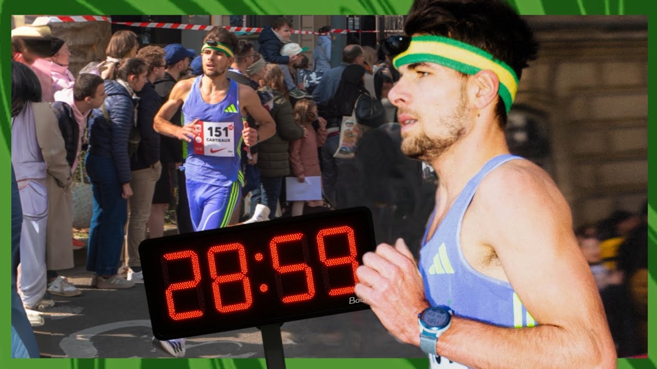 Je bats mon record personnel au 10km de Lille - Objectif -29min