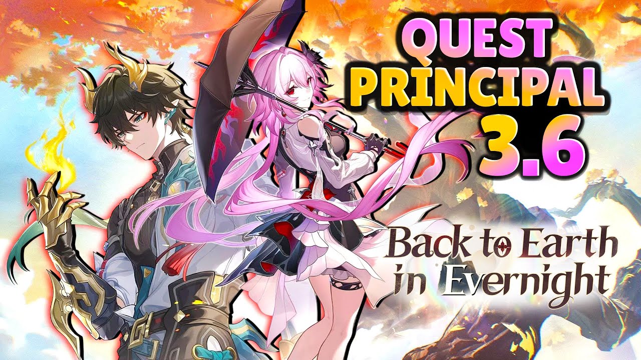 🔴 Tô entendendo NADA 🤡 Quest Principal da 3.6 De Volta à Terra na Noite Eterna | Honkai Star Rail