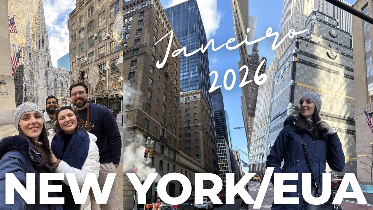 Um dia em New York City | EUA - 2026