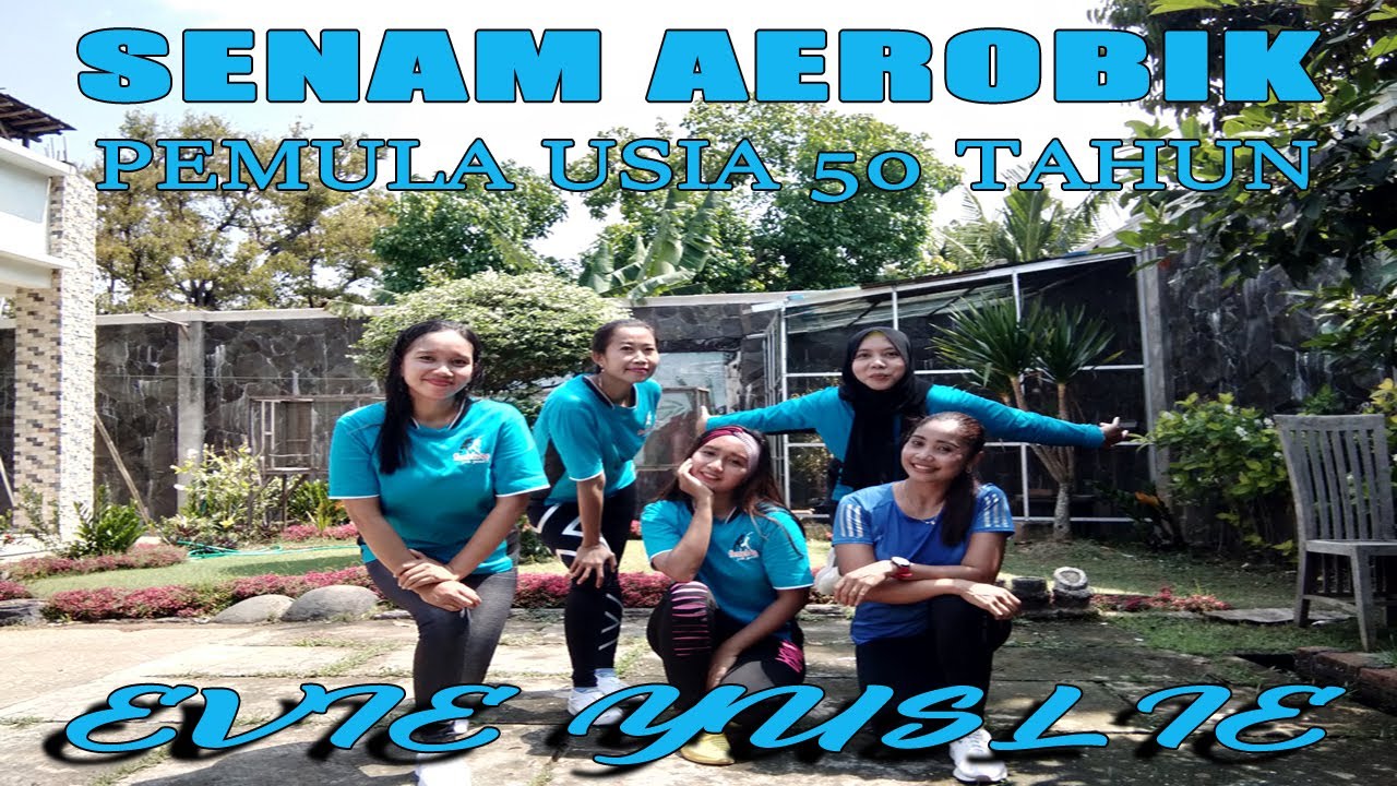 Senam Aerobik Pemula Usia 50 Tahun | Senam Aerobik Evie Yuslie
