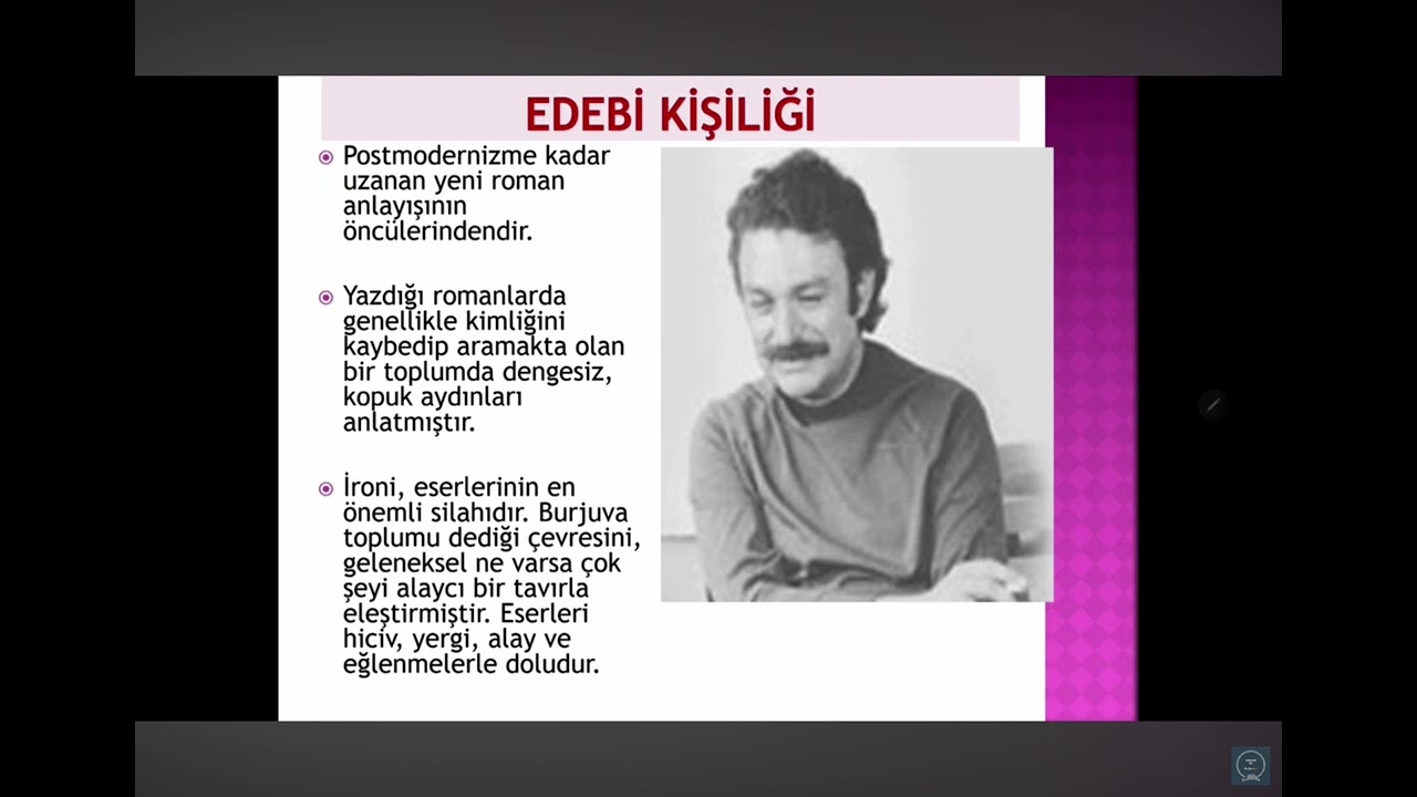Ey&uuml;pb Tutunamayanlar&rsquo;dan alıntı okuyor&hellip;