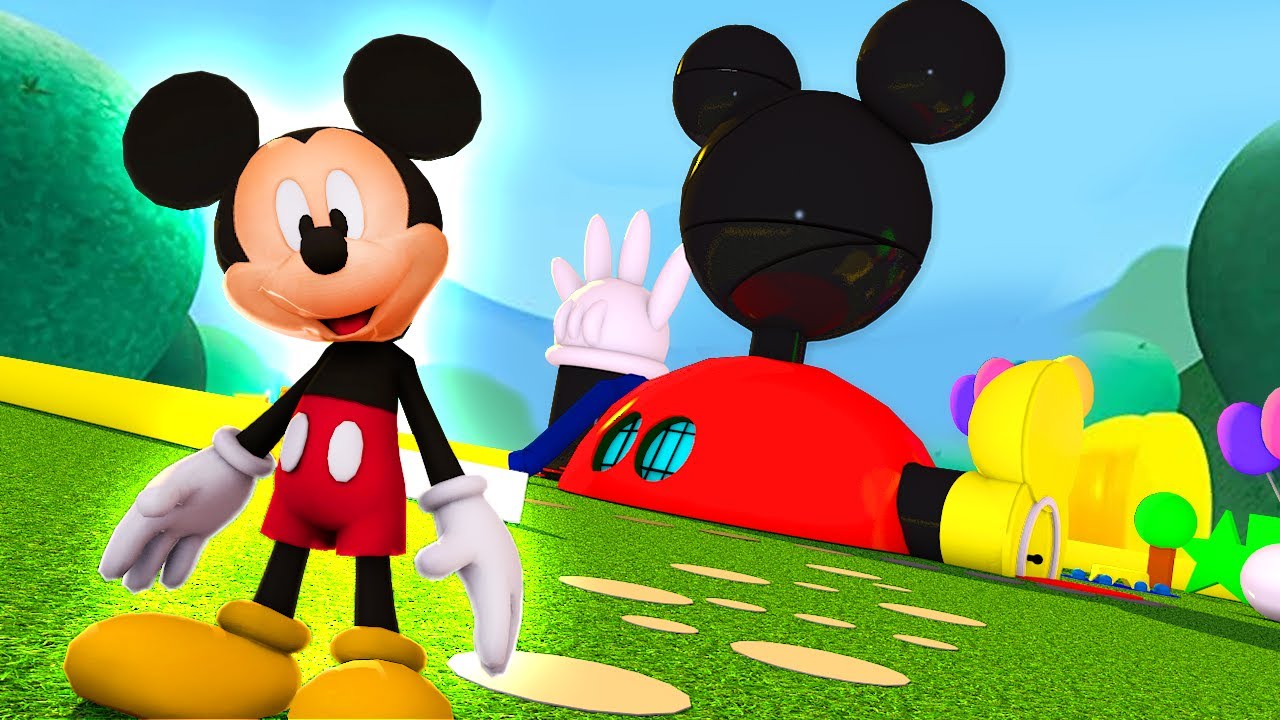 A CASA DO MICKEY MOUSE NO MINECRAFT