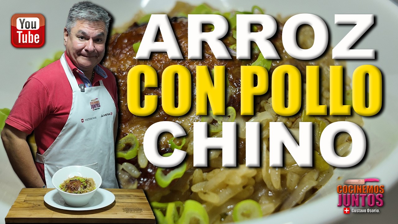 Como hacer un ARROZ CON POLLO CHINO muy fácil.!