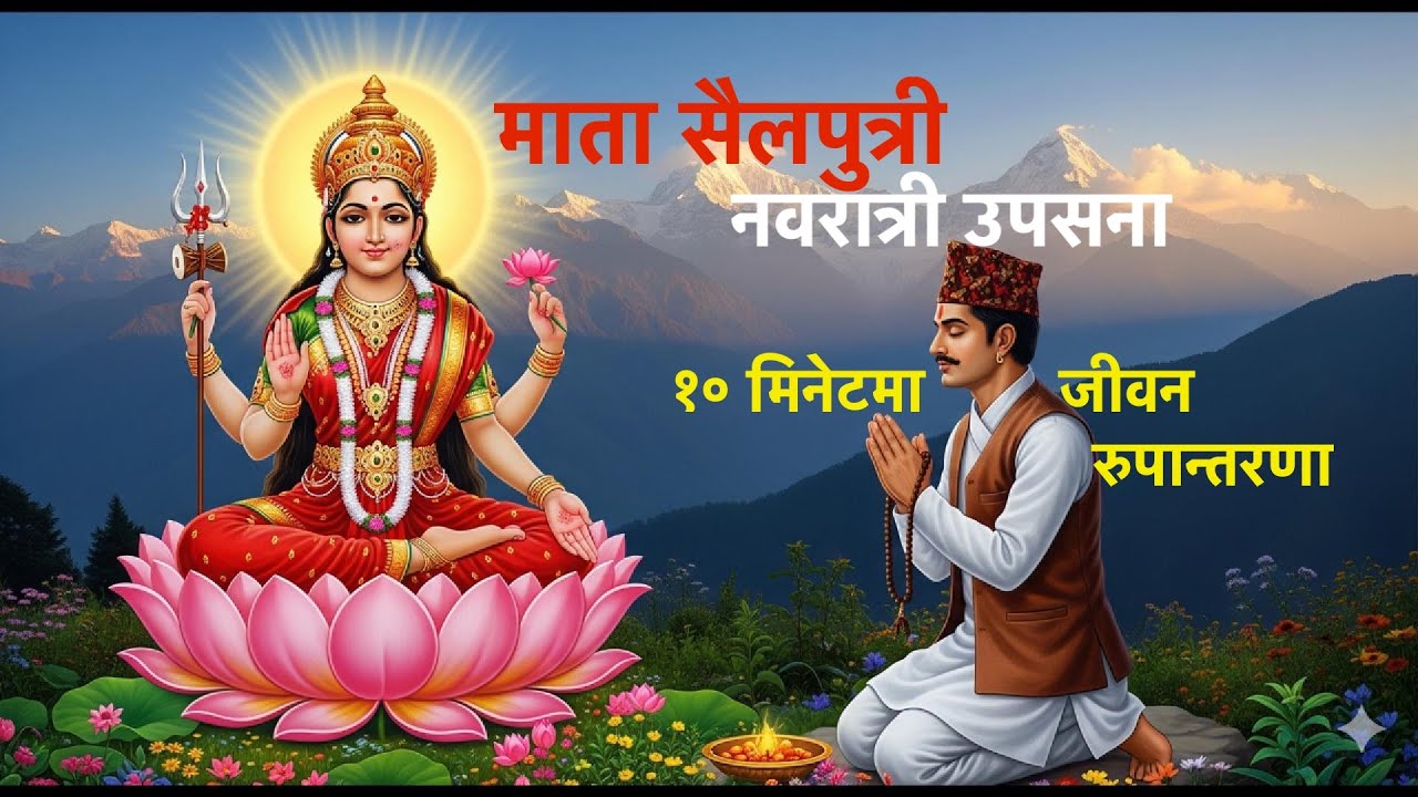 🌸 Maa Shailputri | First Form of Navdurga | Navratri Day 1 Special 🙏