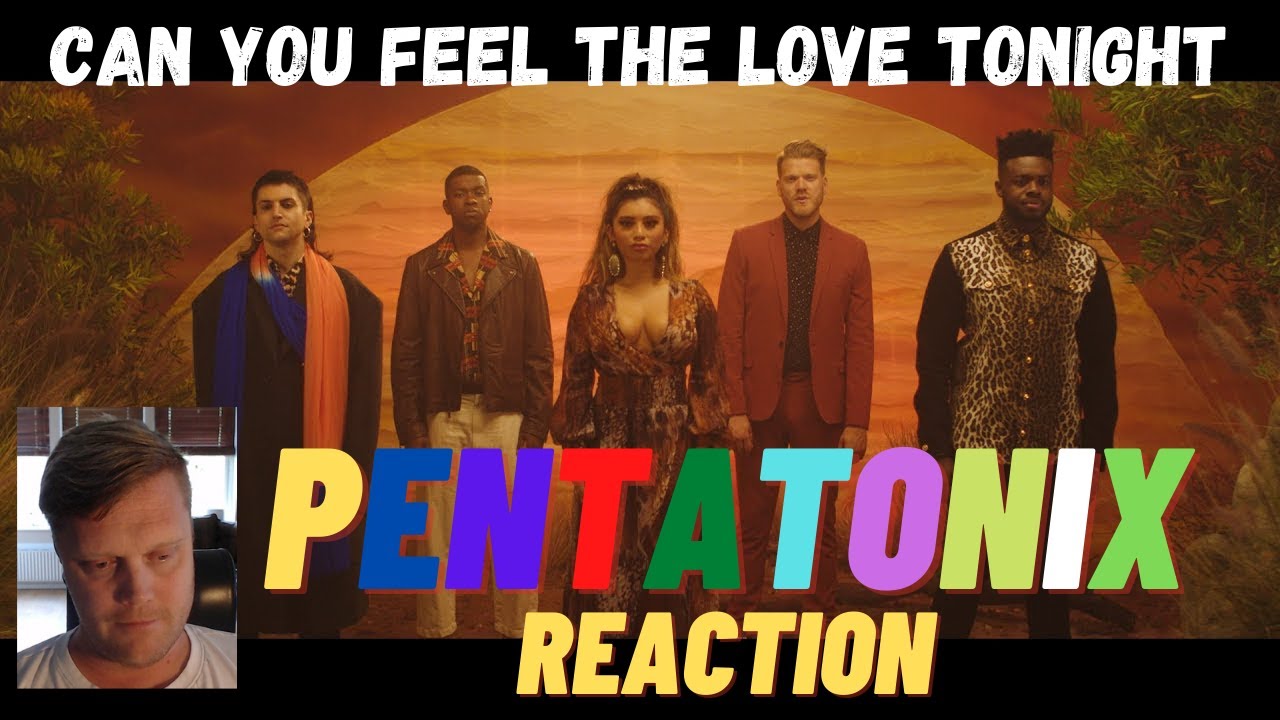 Recky reacts to: Pentatonix - Can you feel the love tonight