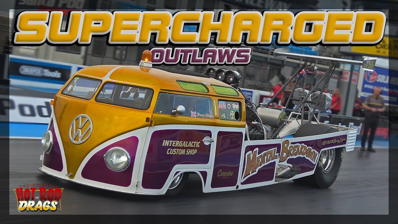 SUPERCHARGED OUTLAWS AT HOT ROD DRAGS 2023 - SANTA POD RACEWAY
