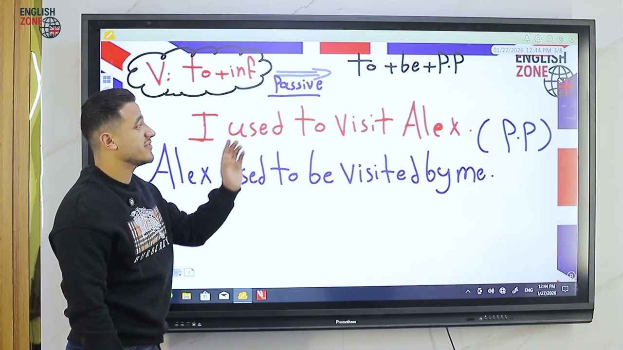 شرح انجليزي تالتة ثانوي 2026| شرح جرامر 9,10