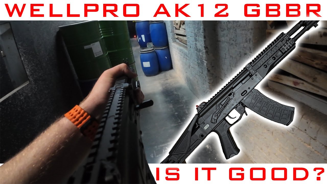 WellPro AK12 GBBR - WE09 GM - The Gauntlet