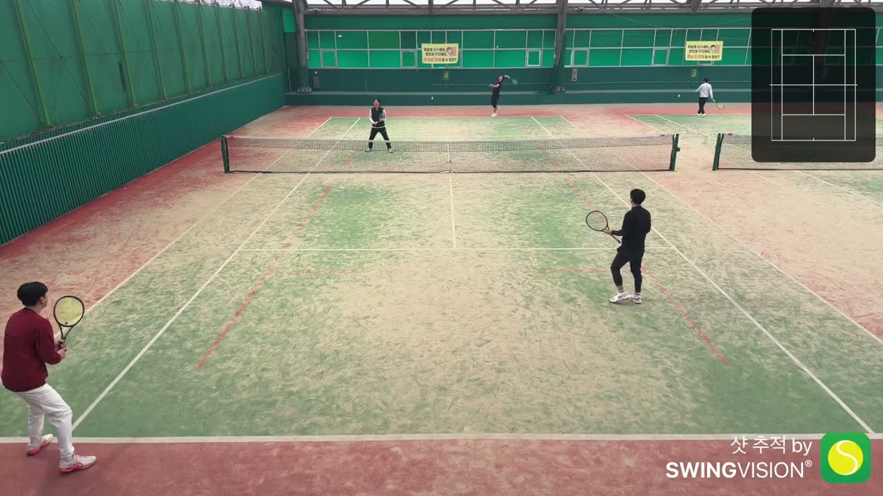나정민김남희vs박신우이성재 타이까지끌고가긴했는데....결과는?