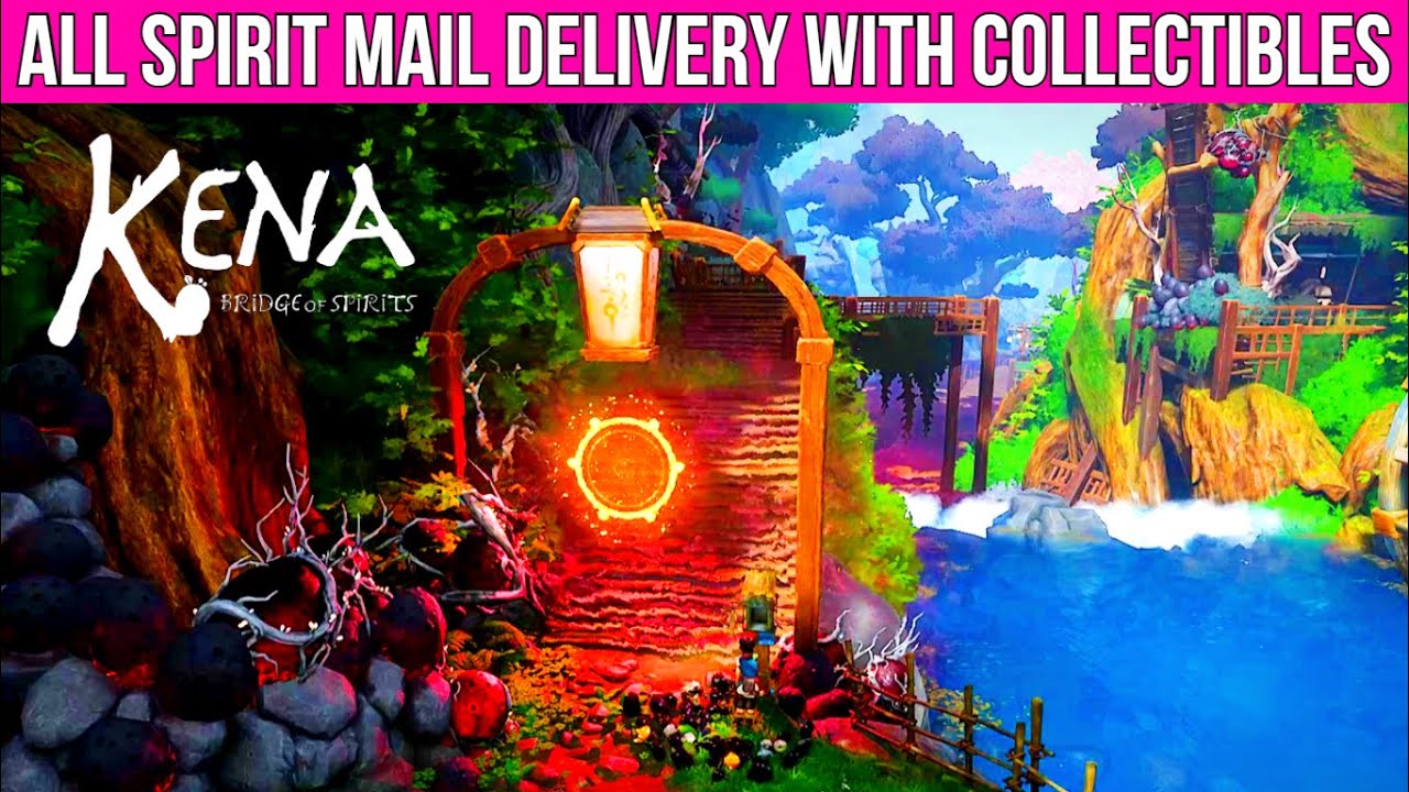 Kena: Bridge of Spirits | Village | 10/10 Spirit Mail Delivery With Collectibles 🏆 | MP Trophy