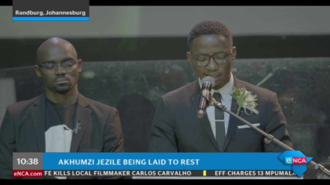 Andile Ncube reads out letter from Akhumzi's mother