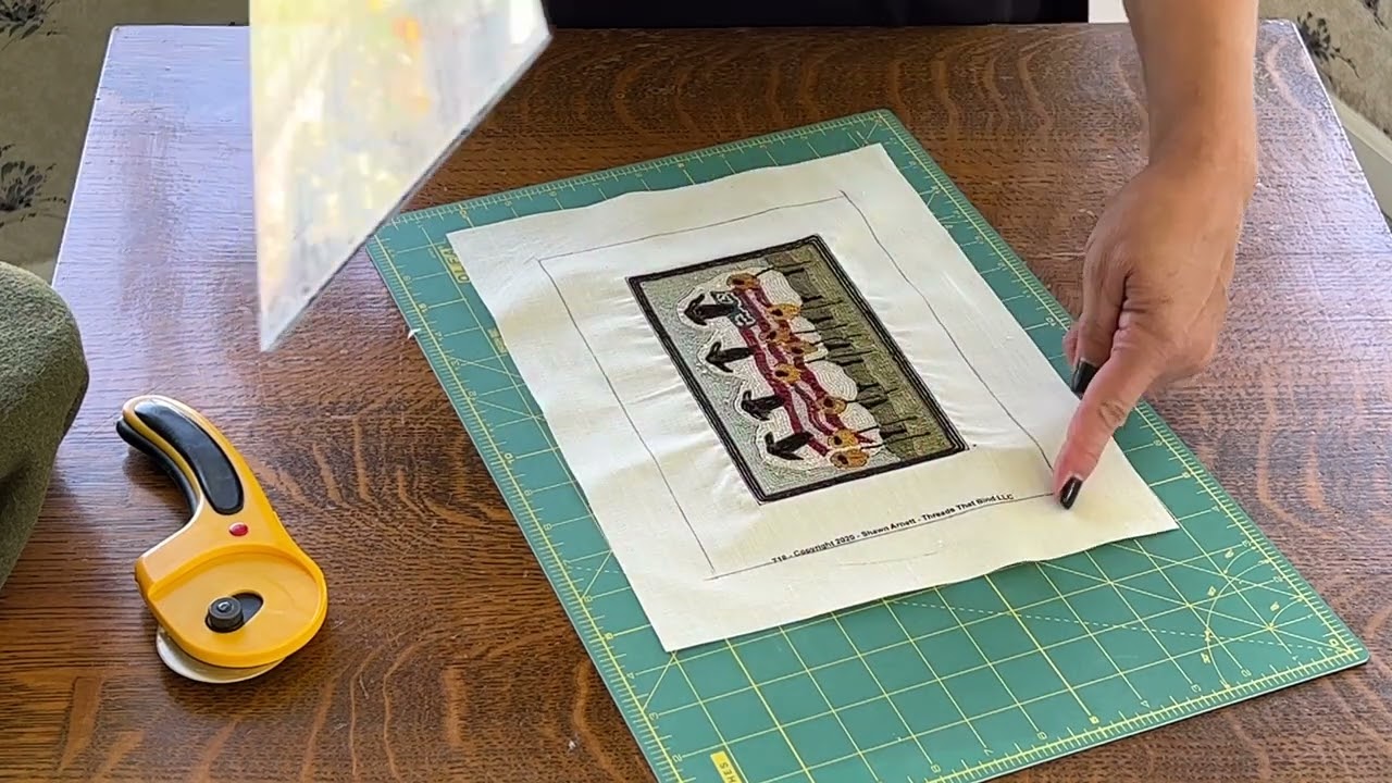 Let's Frame Your Punch Needle