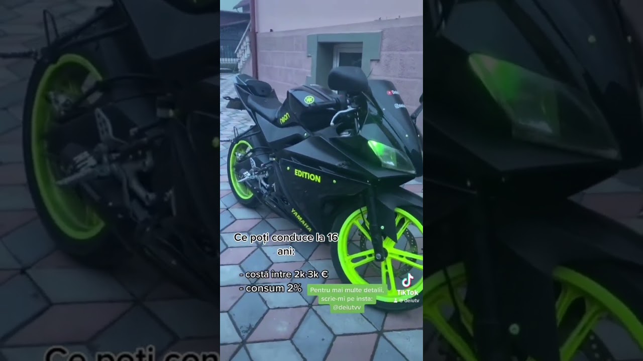Cel mai tare motor pe care &icirc;l poți conduce la 16 ani!