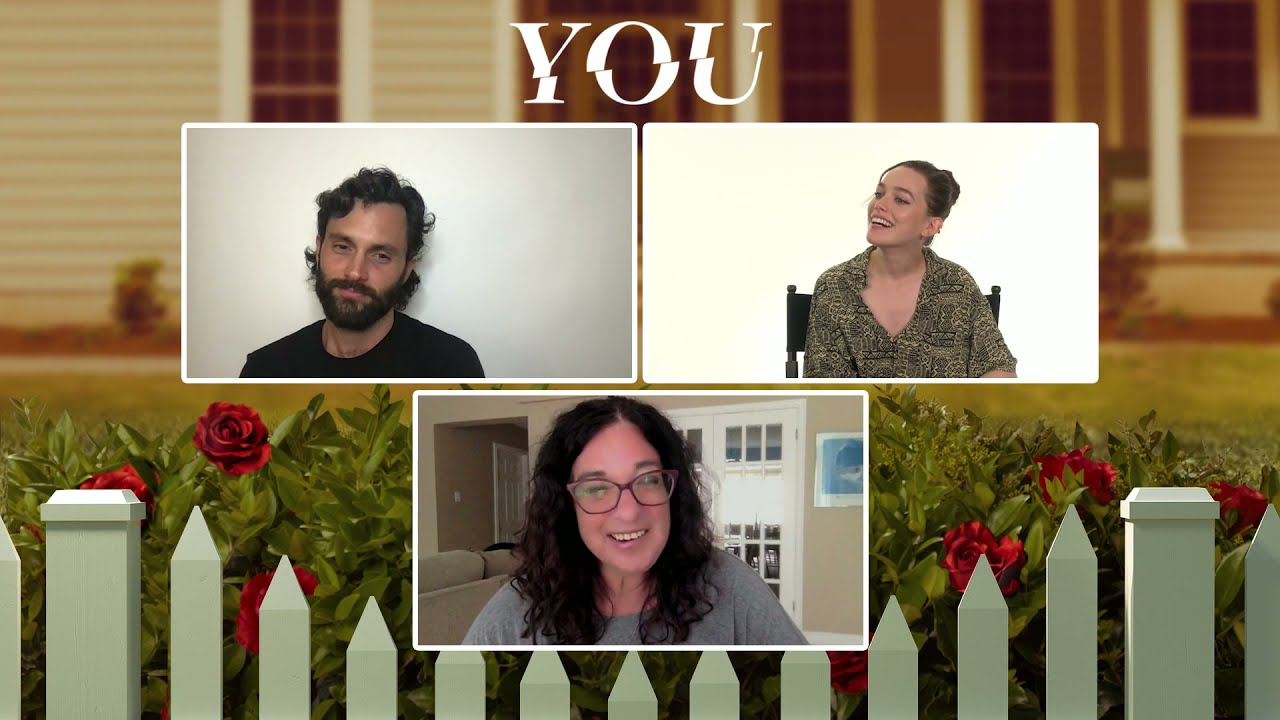 YOU (S3) - PENN BADGLEY & VICTORIA PEDRETTI  & INTERVIEW (2021)
