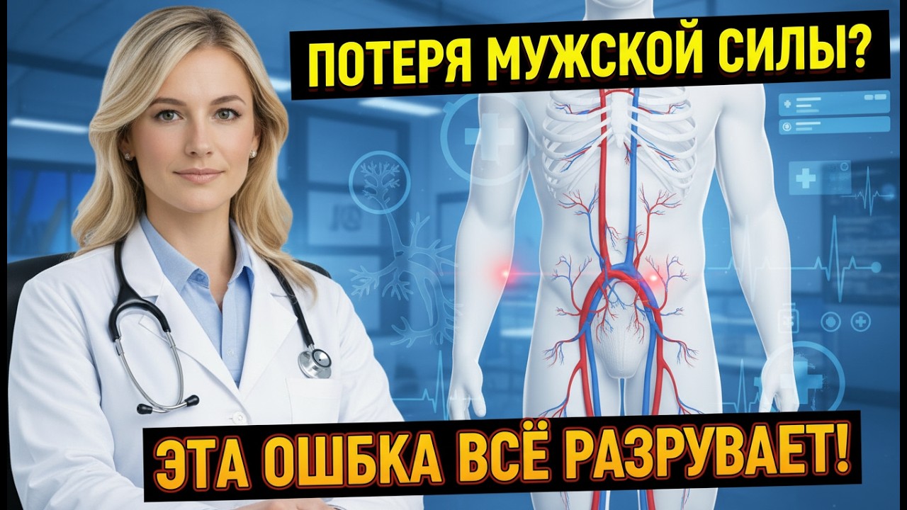 ЭТА ОШИБКА ЛИШАЕТ МУЖСКОЙ СИЛЫ — решение проще, чем вы думаете