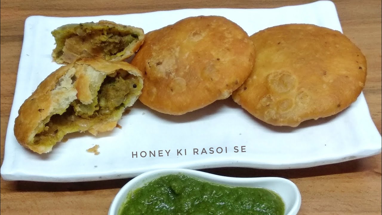 हलवाई जैसी फूली फूली खस्ता प्याज की कचोड़ी बनाये घर पर। Rajasthani Pyaj Ki Kachori.