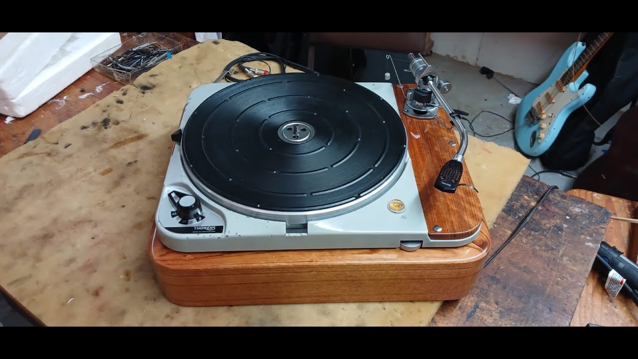Thorens TD124 II Restoration pt1
