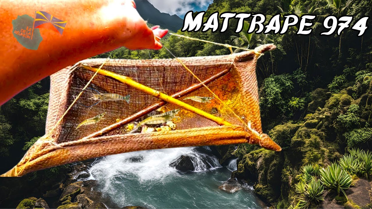 Piège à Crevettes D'eau Douce Pêche CAMARON 🦐 RIVER FISHING 974