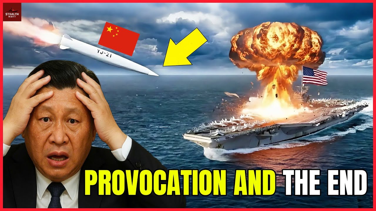China ATTACKS a US Aircraft Carrier near Taiwan &mdash; Then THIS Happened