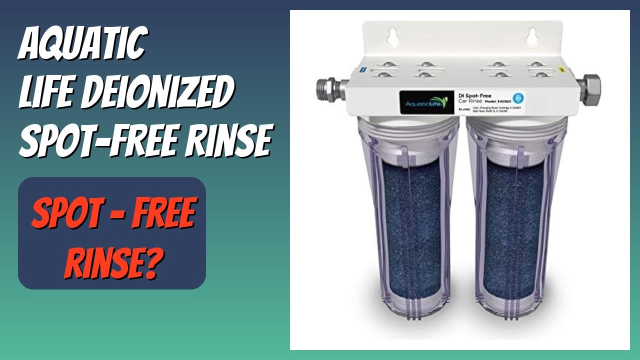 REVIEW (2026): Aquatic Life Deionized Spot-Free Rinse. Features