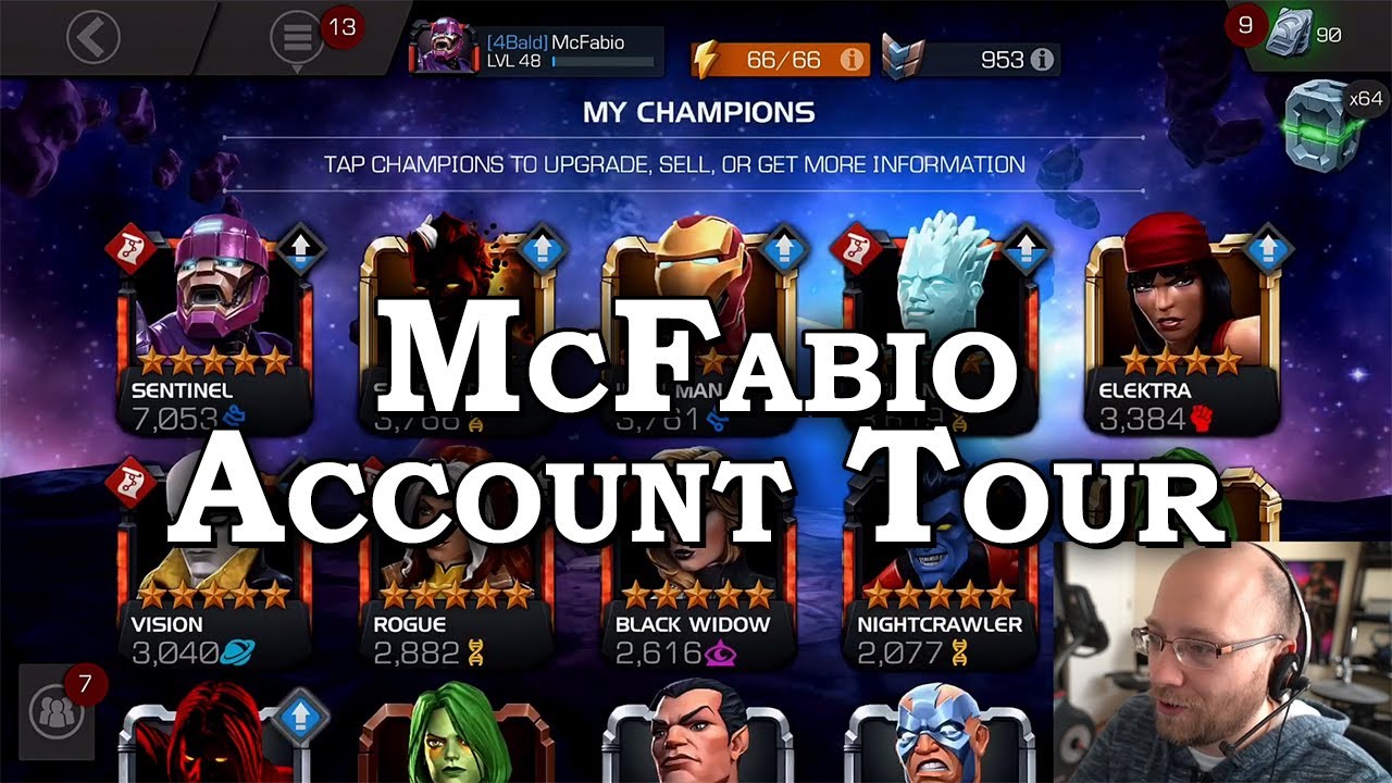 McFabio Account Tour | Marvel Contest of Champions