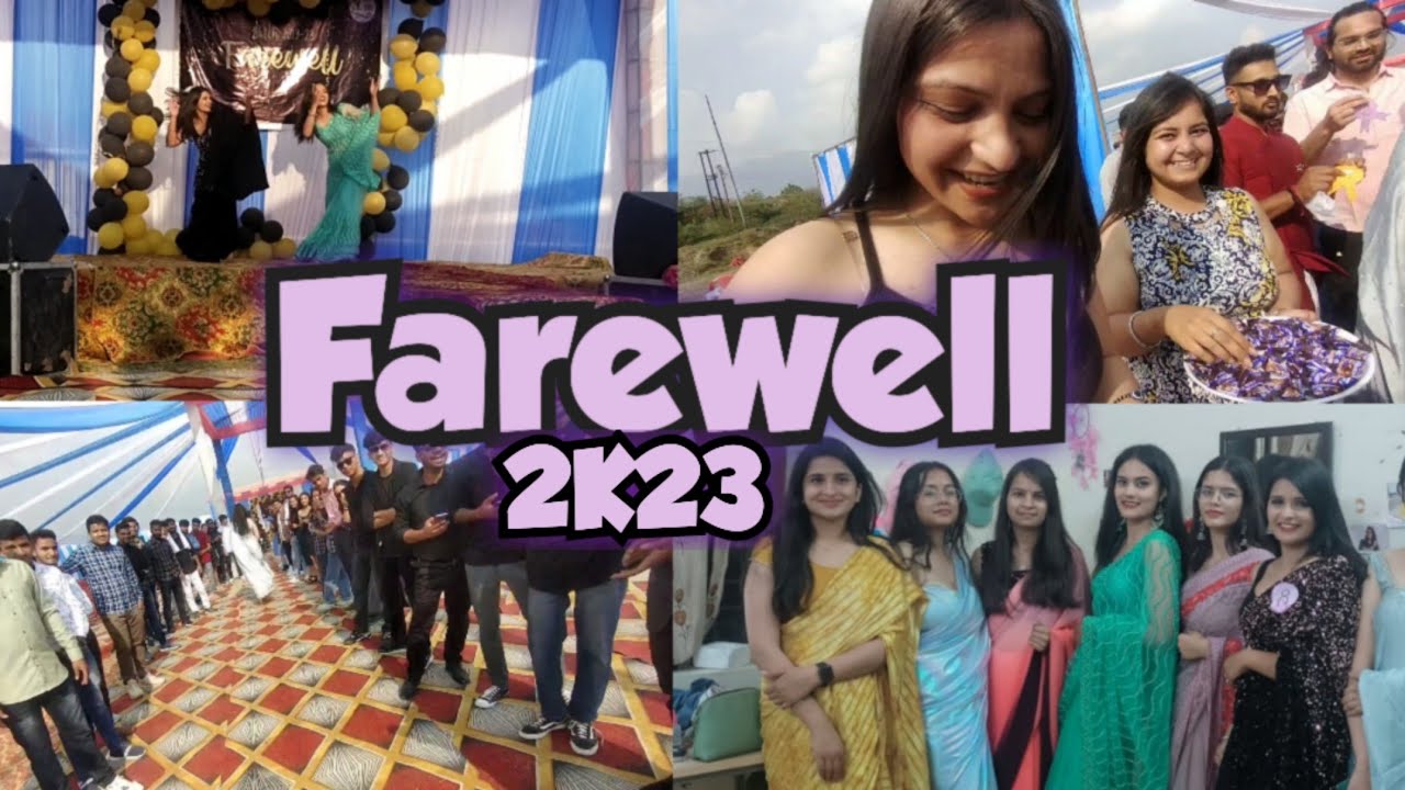 farewell 2k23🎉 || Let's bring back the memories|| megha diaries|| THDC-IHET
