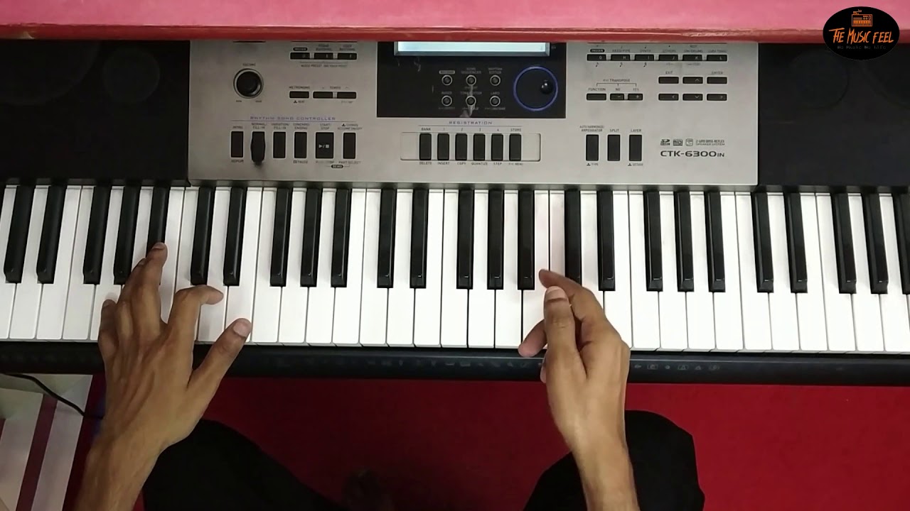 Kitna Haseen Chehra Kitni Pyari Aankhen | Easy Piano Tutorial | Dilwale | @Themusicfeel