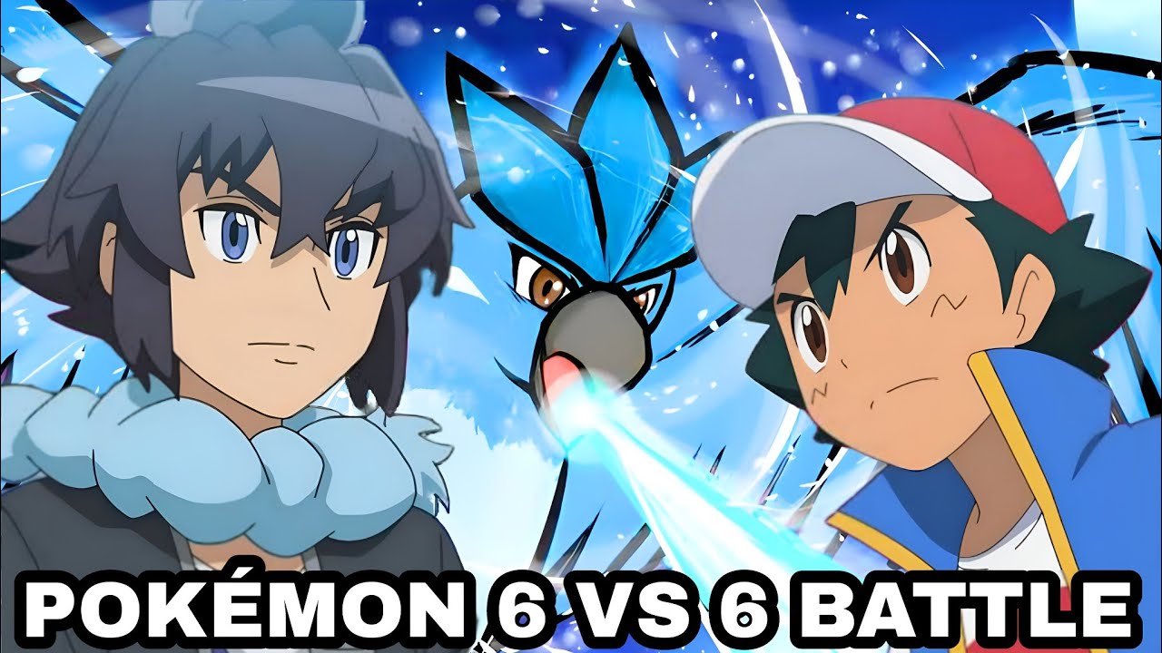 POKEMON 6 VS 6 BATTLE EP - 67 💛 ASH VS ARTICUNO FULL BATTLE 💛 ASH KETCHUM 💛