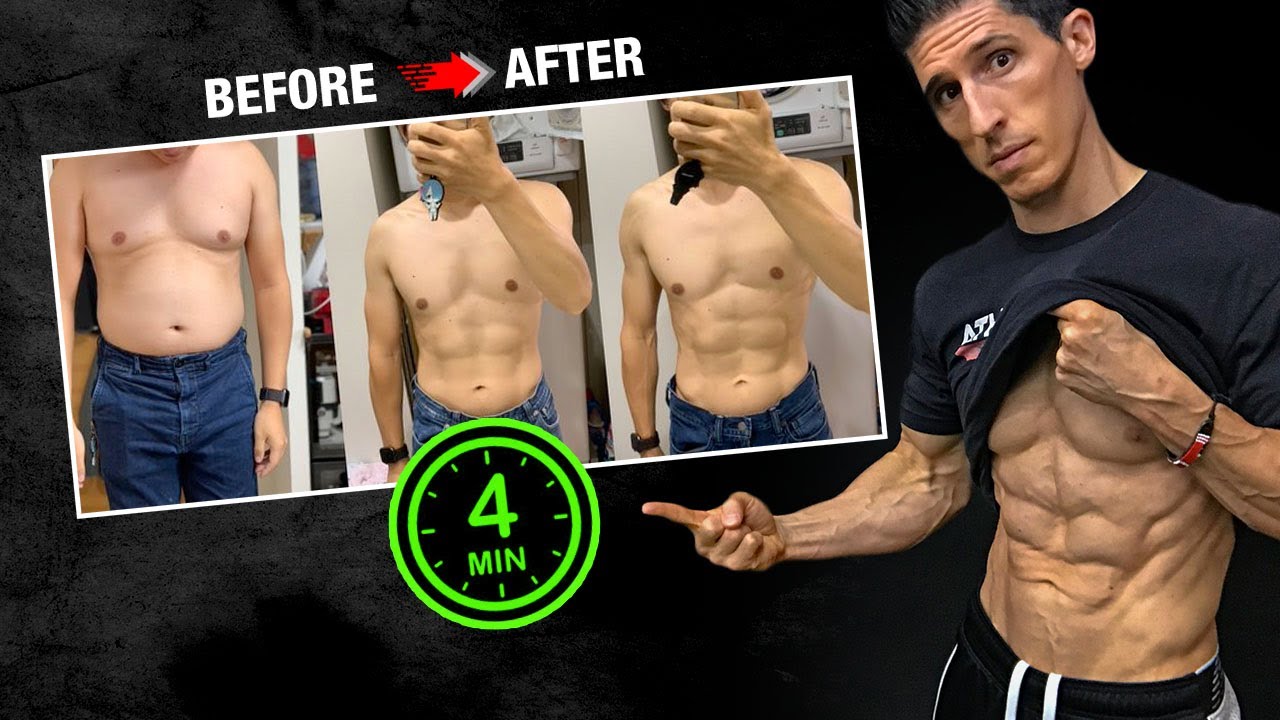 SIX PACK en Solo 4 MINUTOS DIARIOS ¡Siempre Funciona!