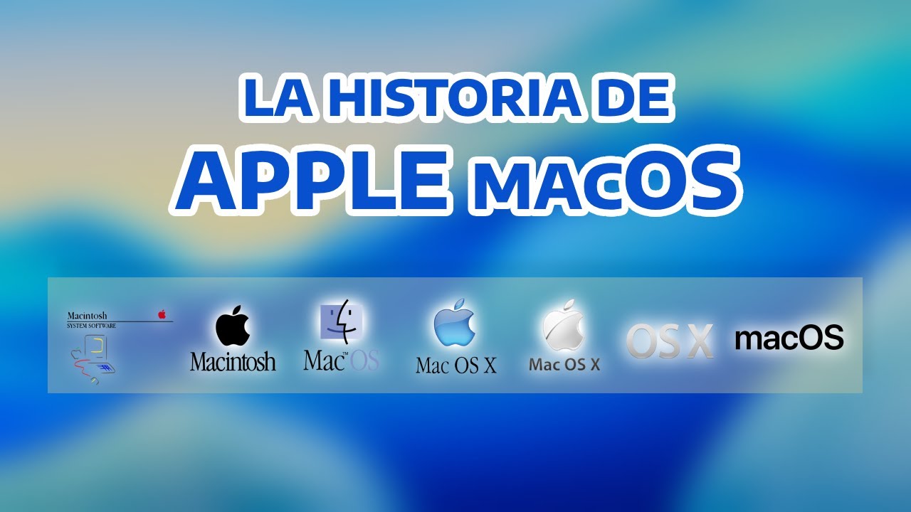 La Historia y Evolución de Apple macOS (Desde el System 1 de 1984 hasta el macOS Tahoe de 2025)