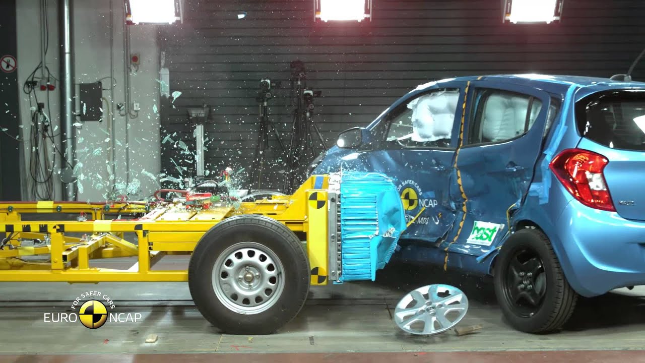 Euro NCAP Crash Test of Opel Karl 2015