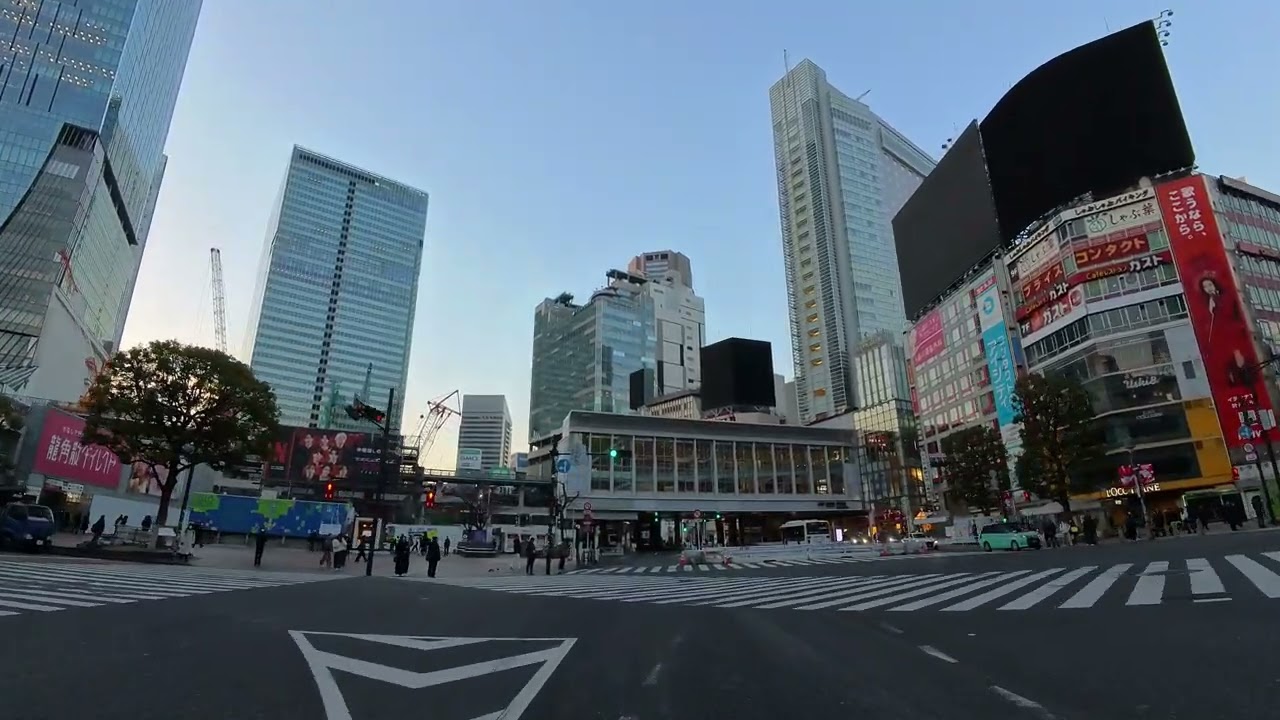 Early Morning Drive in Tokyo | Silent Shibuya, Daikanyama & Ebisu