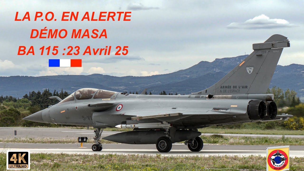 DÉMO MASA RAFALE C & FENNEC CPA 20 BA 115 Orange 23 Avril 25