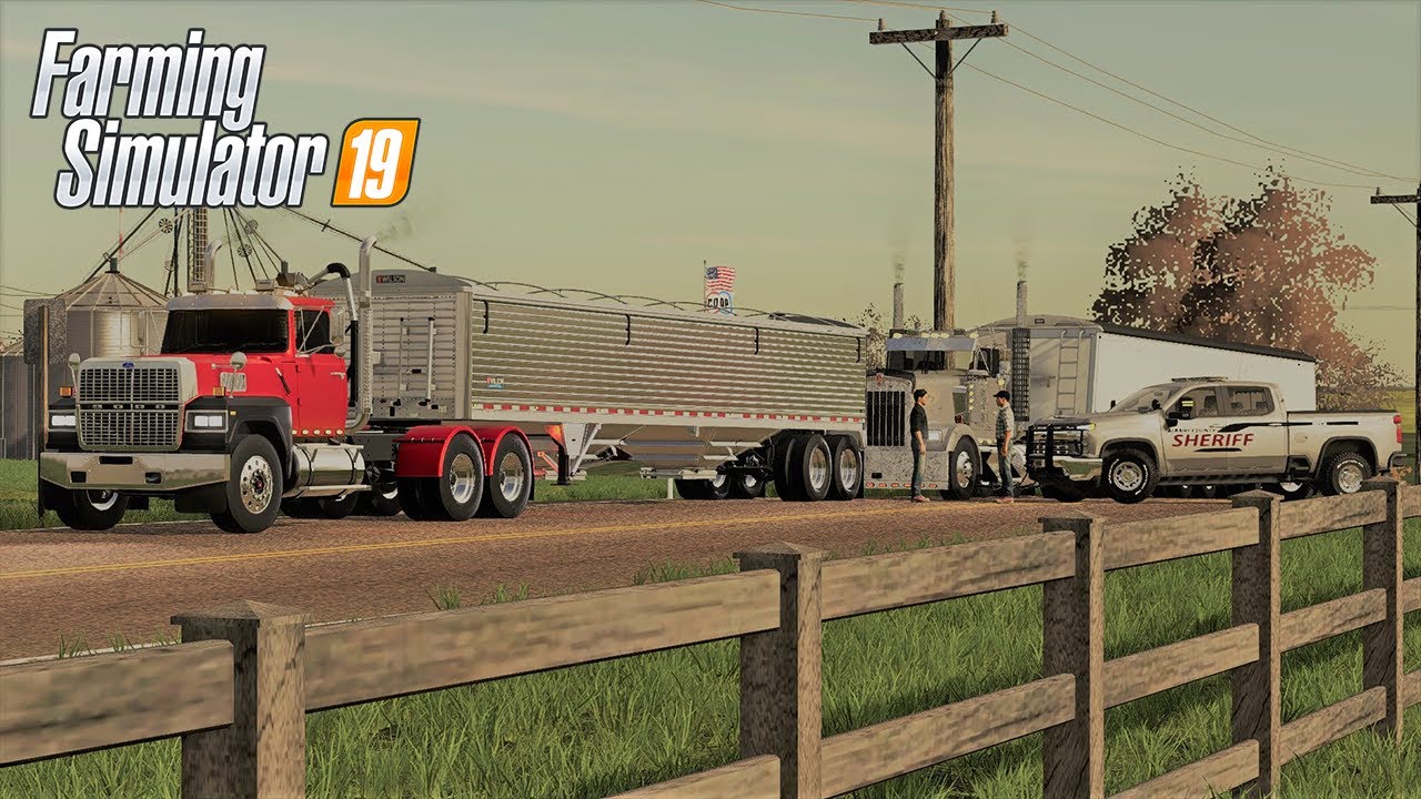 POLICE PULL US OVER FOR BEING OVERWEIGHT - COUNTY LINE SEASONS FS19 (ROLEPLAY)