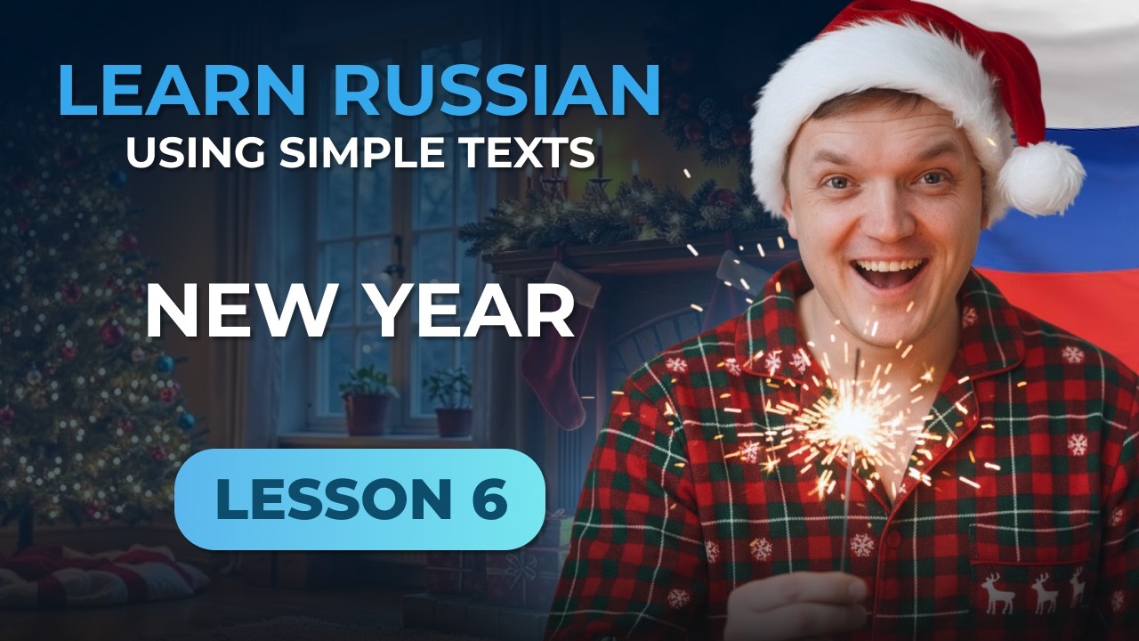 Learn Russian | New Year Traditions in Russia | Easy Beginner Lesson
