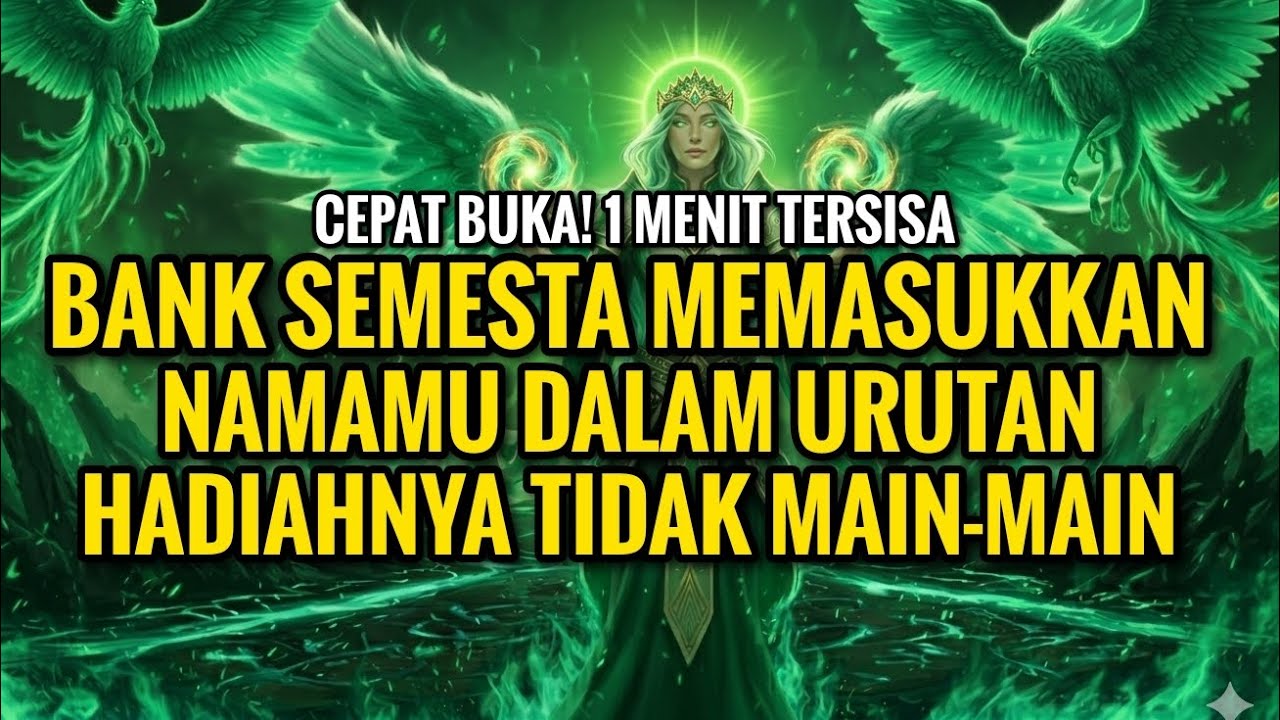JIWA TERPILIH ✨ BANK SEMESTA SECARA RESMI‼️MEMASUKKAN NAMAMU DALAM URUTAN PENERIMA.