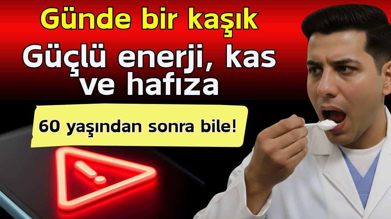 Günde Sadece 7 Gram Gençlik Gücü, Aktif Beyin ve 60 Yaş Sonrası Tam Bağımsızlık!