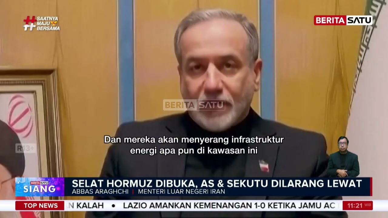 Iran Kembali Tegaskan Selat Hormuz Hanya Tertutup untuk Kapal Sekutu AS-Israel #Beritasatu