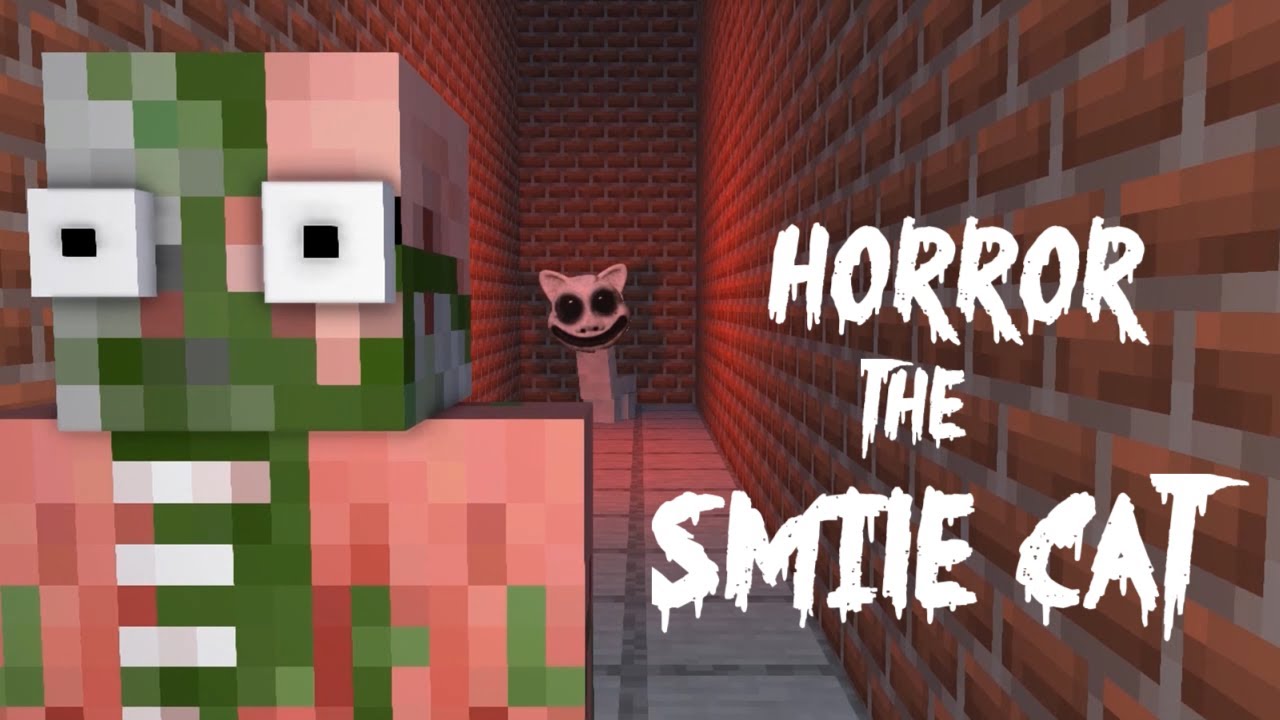 THE SMILE CAT HORROR MOVIE - Minecraft Animation