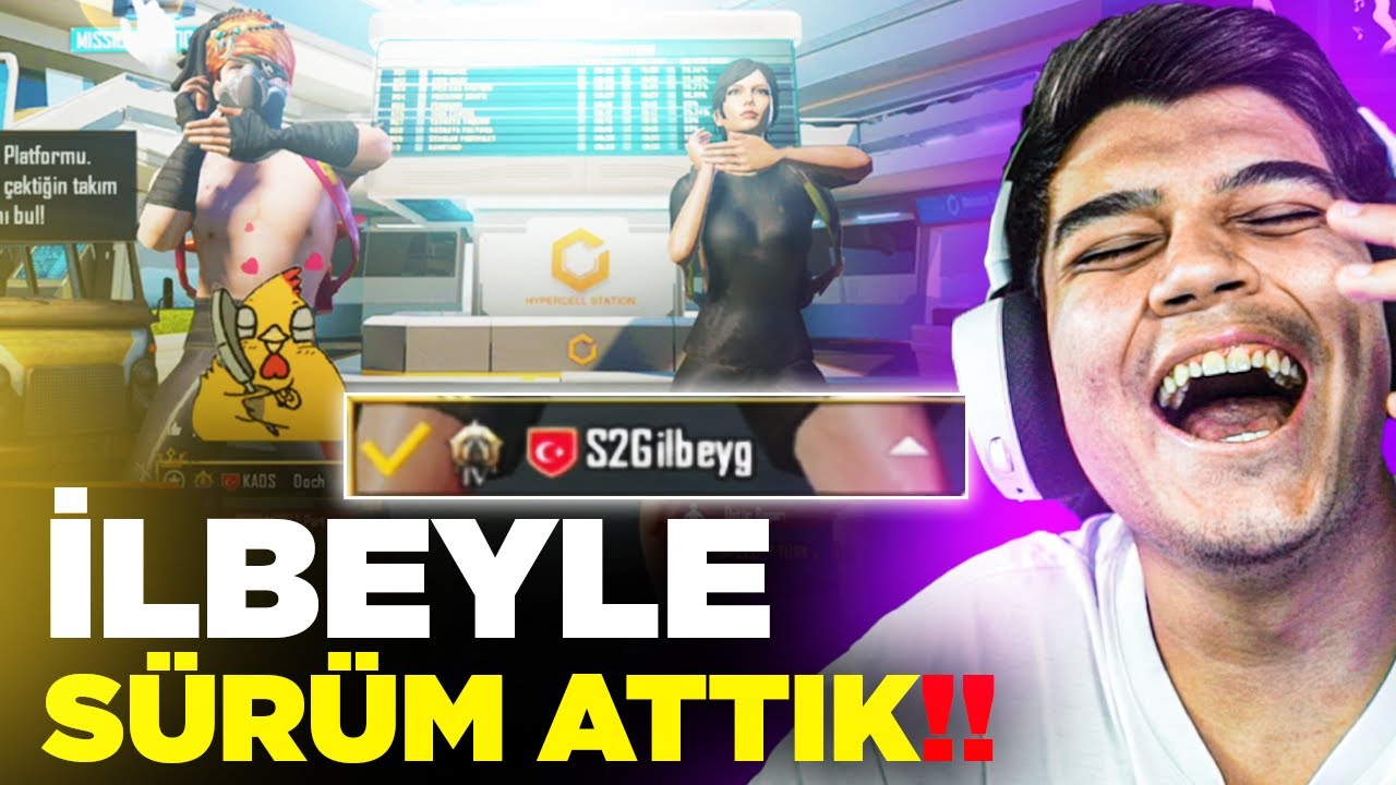 İLBEY İLE SÜRÜM ATTIK!! (AŞIRI TATLI VİDEO) 🥰 | PUBG Mobile