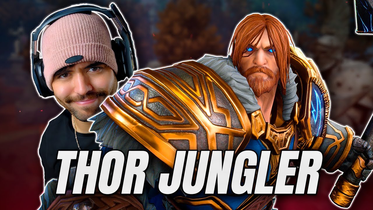 O COMBO FOFO PERMANECE SENDO ROUBADO! THOR JUNGLER CONQUISTA