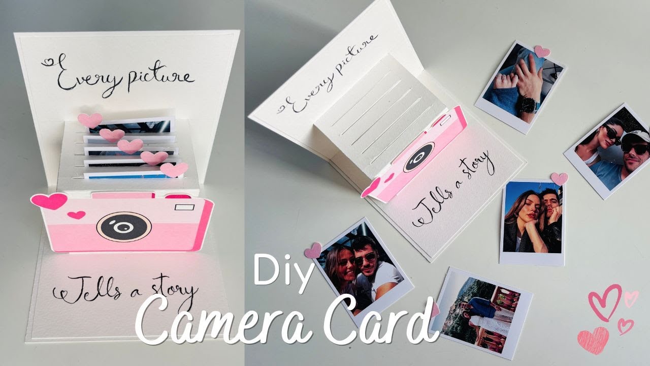 Handmade Camera Pop-Up&nbsp;Card| Turn Memories Into Magic &ndash; Camera Card Tutorial| Camera Memory&nbsp;Card