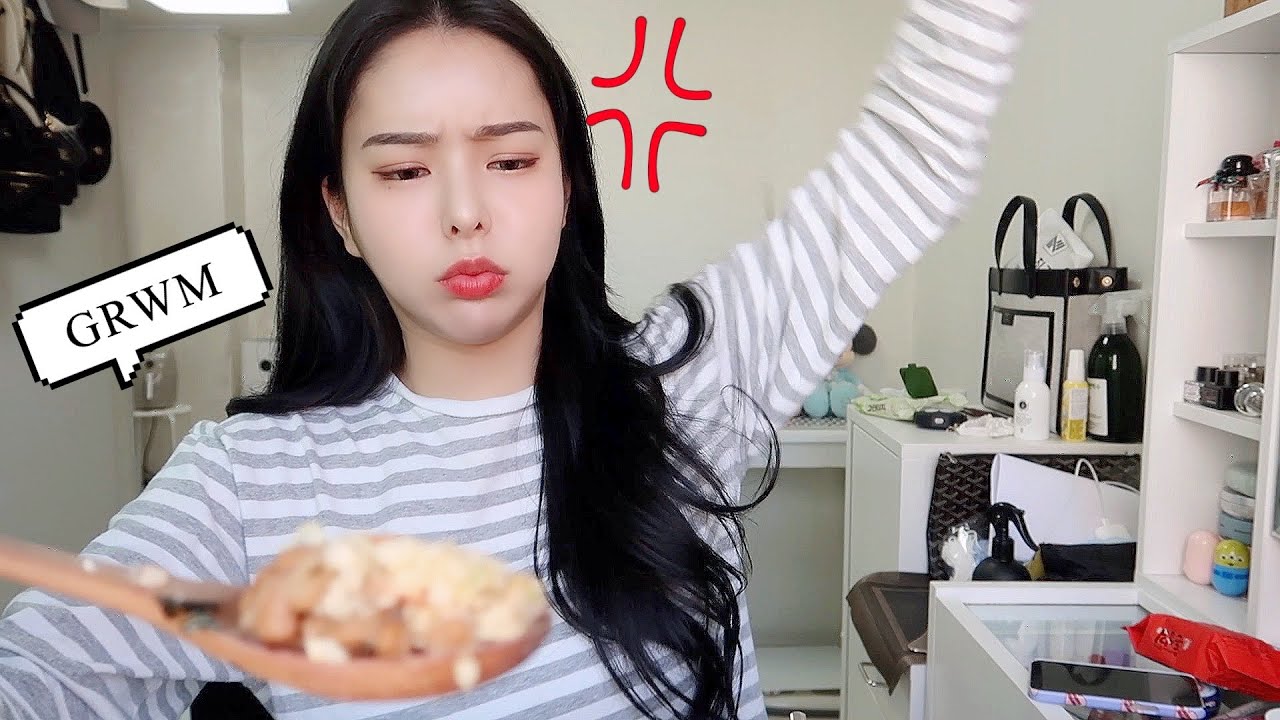 저탄고지 다이어트식 만들어 먹고 낫또와 맞짱 뜨는 겟레디윗미 (feat.콜리플라워 라이스)