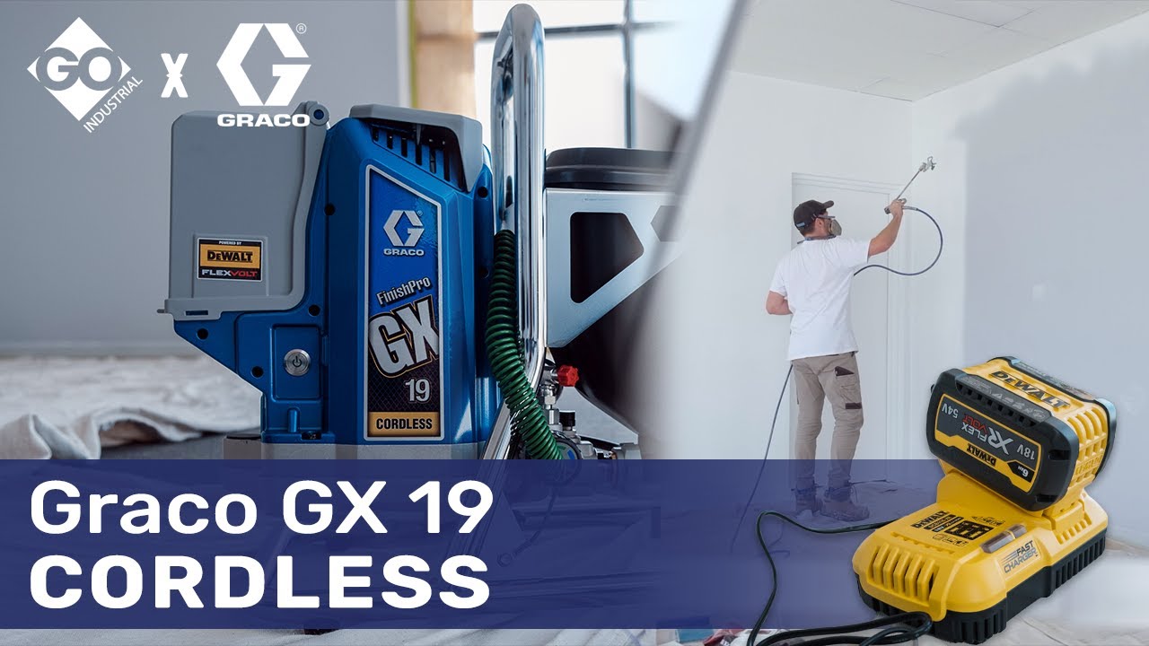 Everything you need to know about the NEW Graco FinishPro GX 19 CORDLESS!